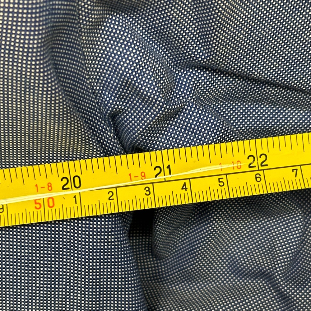 Banana Republic Men’s CAMDEN‎ FIT Non Iron Dress Shirt XL 17-17.5 Office Preppy - Picture 5 of 7